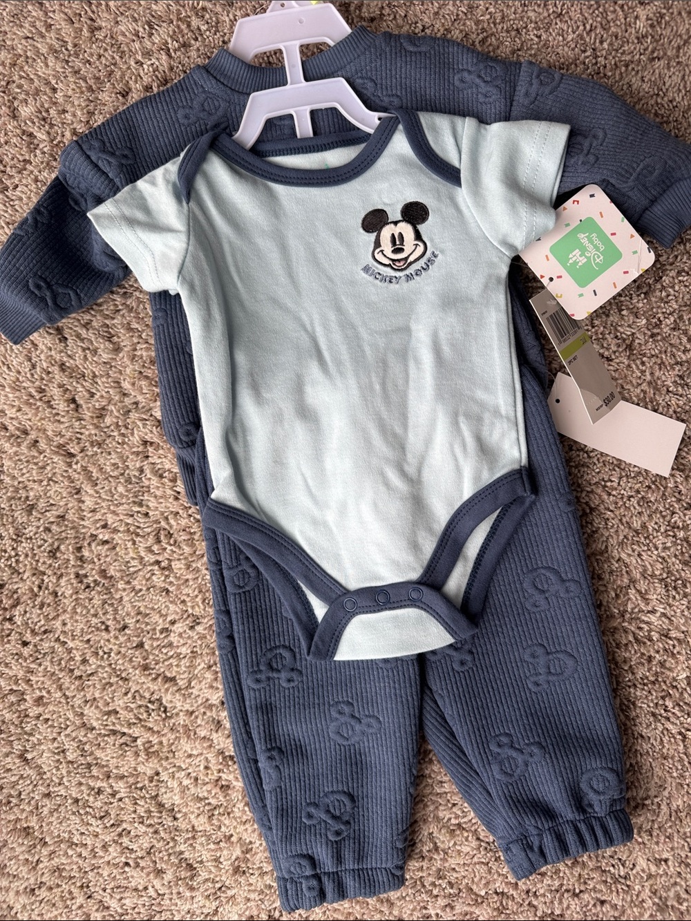 NWT Disney Baby Mickey Mouse set